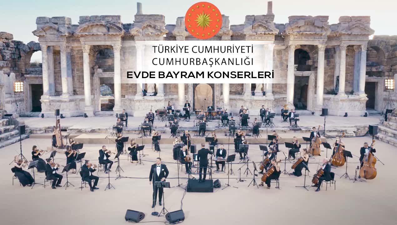 Murat Karahan ve Antalya Devlet Opera Balesi Orkestrası - T.C. Cumhurbaşkanlığı Evde Bayram Konserleri 